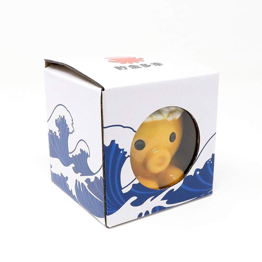 Amazon.co.jp: 貯金箱 おもしろ オクトパス君 ミニ貯金ダコ